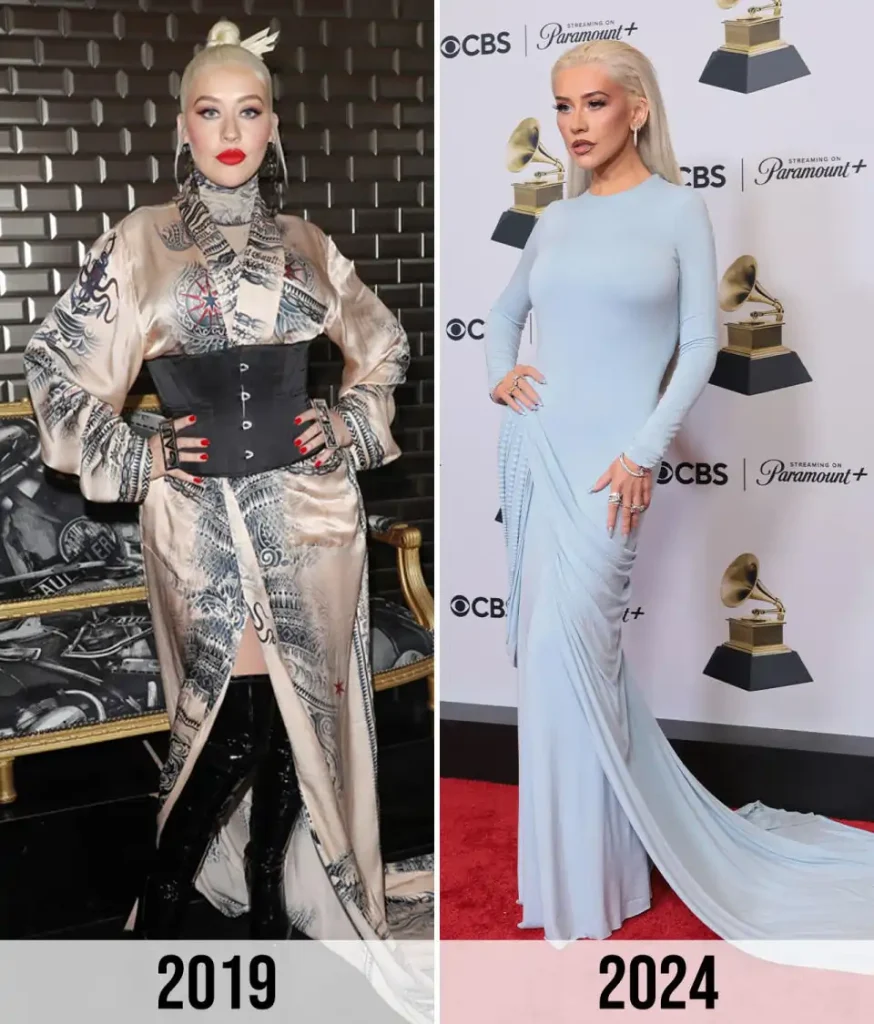 Christina Aguilera Weight Loss Before and After